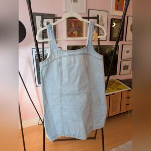 Madewell Light Blue Denim Mini Dress